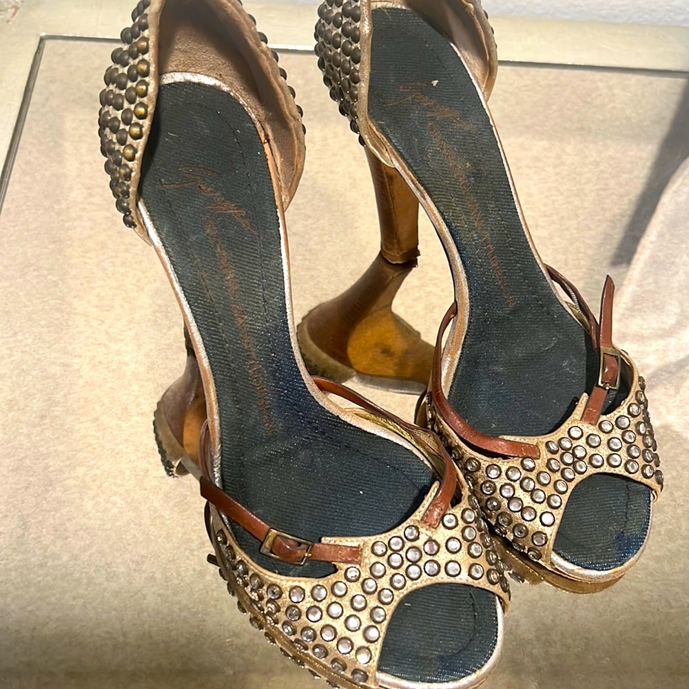 Giuseppe Zanotti rhinestone heels